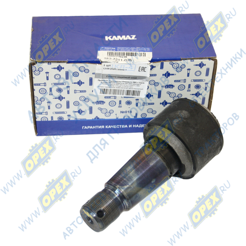 180.3511-026 Шарнир штанги реактивной (РМШ) конусный Dшара=75 L=170 H=46 гайка М33х1,5; кроме 6520 и 5460. Под штангу 1630-2919010-20 ГК Ростар